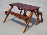 Picnic Table with 2 Benches